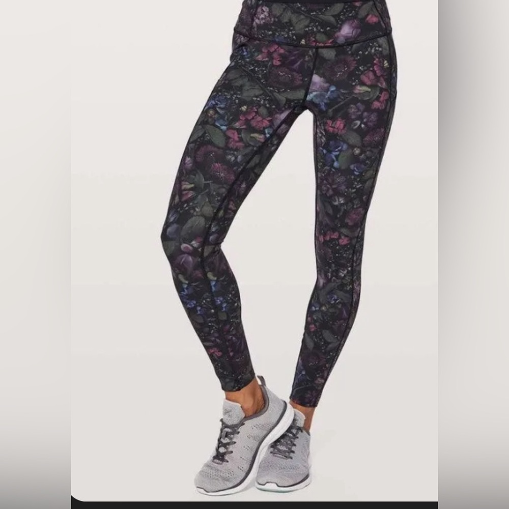 Lululemon Frozen Flourish Floral Leggings